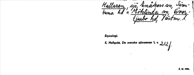 Bild på arkivkortet för arkivposten Hallaren