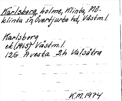 Bild på arkivkortet för arkivposten Karlsberg