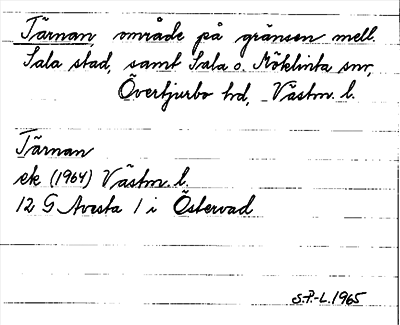 Bild på arkivkortet för arkivposten Tärnan