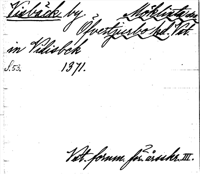 Bild på arkivkortet för arkivposten Visbäck