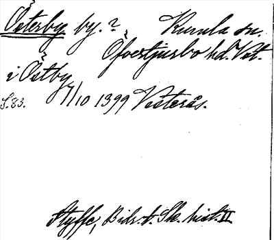 Bild på arkivkortet för arkivposten Österby