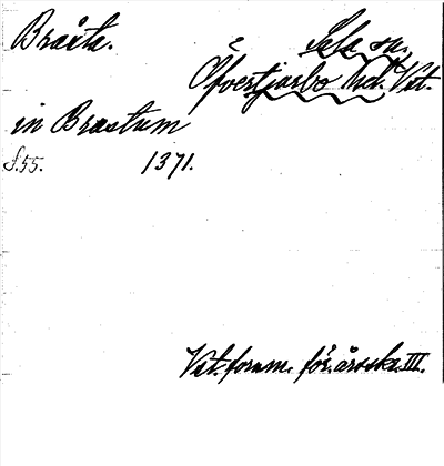 Bild på arkivkortet för arkivposten Bråsta