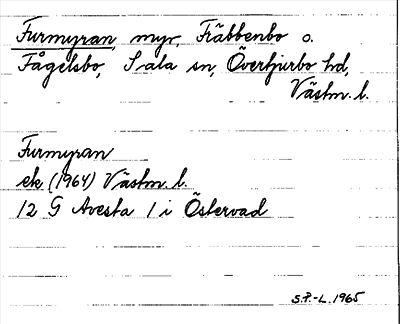 Bild på arkivkortet för arkivposten Furmyran