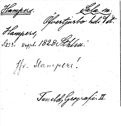 Bild på arkivkortet för arkivposten Hampers