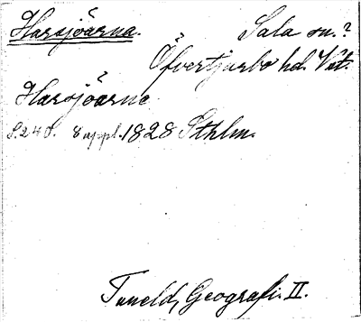 Bild på arkivkortet för arkivposten Harsjöarna