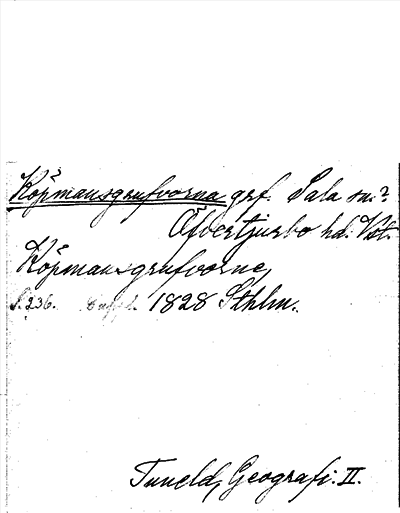 Bild på arkivkortet för arkivposten Köpmansgrufvorna