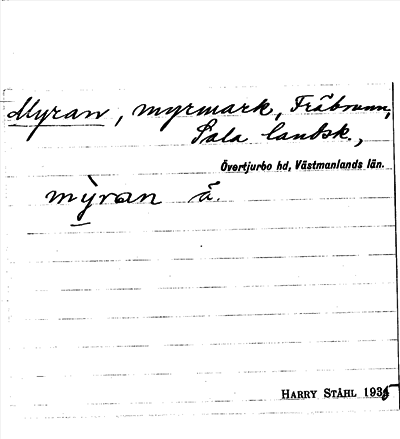Bild på arkivkortet för arkivposten Myran