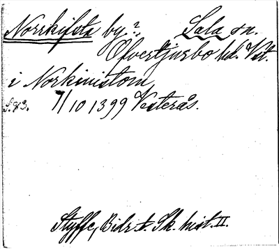 Bild på arkivkortet för arkivposten Norrkifsta