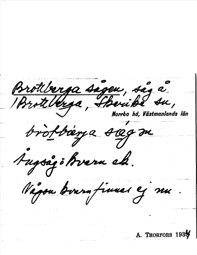 Bild på arkivkortet för arkivposten Brottberga sågen