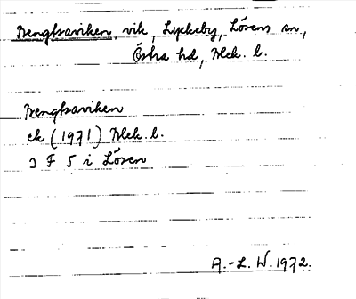 Bild på arkivkortet för arkivposten Bengtsaviken