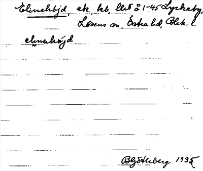 Bild på arkivkortet för arkivposten Elinehöjd