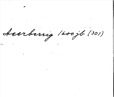 Bild på arkivkortet för arkivposten Aeerberrig