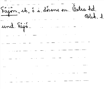 Bild på arkivkortet för arkivposten Fäjön
