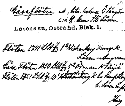 Bild på arkivkortet för arkivposten Gåsaflöten