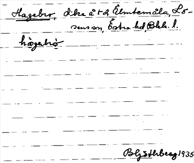 Bild på arkivkortet för arkivposten Hagebro