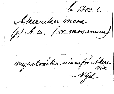 Bild på arkivkortet för arkivposten Akerviker mosa