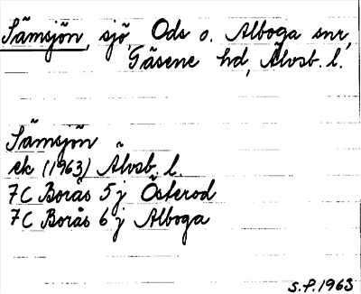Bild på arkivkortet för arkivposten Sämsjön