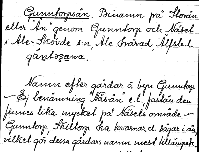 Bild på arkivkortet för arkivposten Gunntorpsån