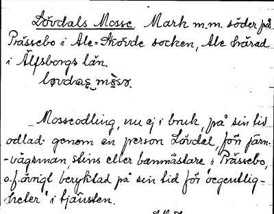 Bild på arkivkortet för arkivposten Lövdals Mosse