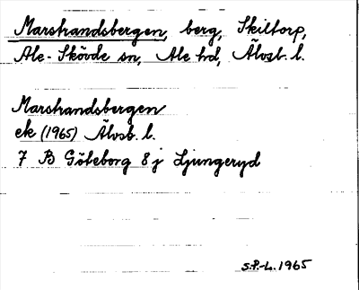 Bild på arkivkortet för arkivposten Marstrandsbergen