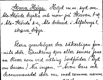 Bild på arkivkortet för arkivposten Skava Höga