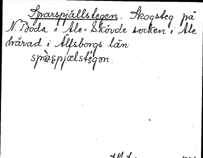 Bild på arkivkortet för arkivposten Sparspjällstegen