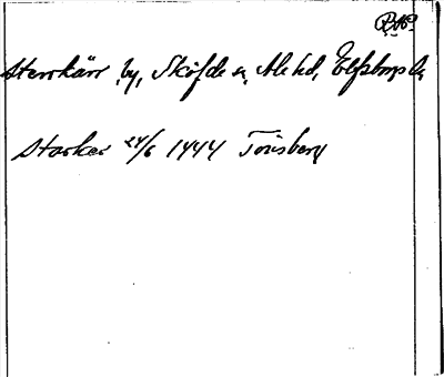 Bild på arkivkortet för arkivposten Sterrkärr