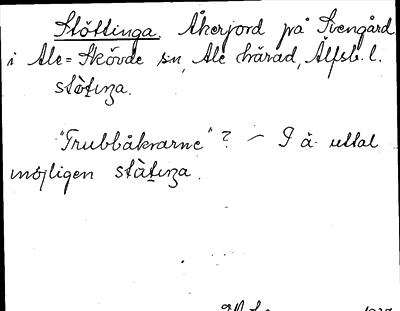 Bild på arkivkortet för arkivposten Stöttinga