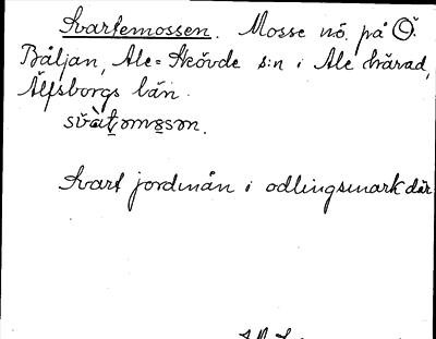 Bild på arkivkortet för arkivposten Svartemossen
