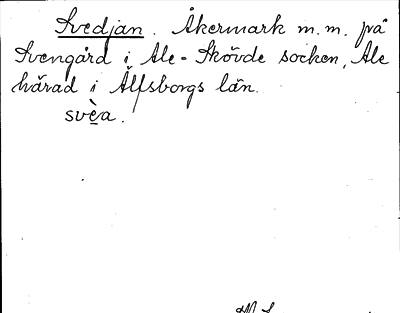Bild på arkivkortet för arkivposten Svedjan