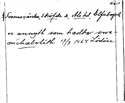 Bild på arkivkortet för arkivposten Svennegården
