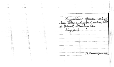 Bild på arkivkortet för arkivposten Baggekärret