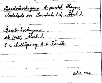 Bild på arkivkortet för arkivposten Bredviksskogen