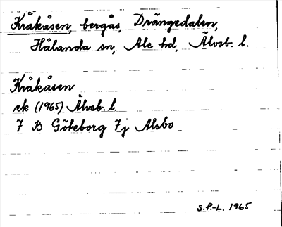 Bild på arkivkortet för arkivposten Kråkåsen