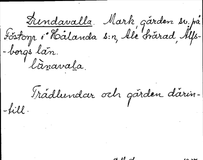 Bild på arkivkortet för arkivposten Lundavalla