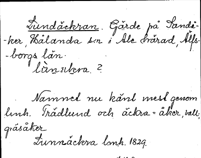 Bild på arkivkortet för arkivposten Lundäckran