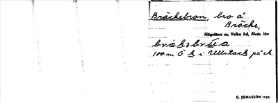Bild på arkivkortet för arkivposten Bräckebron