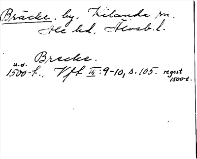 Bild på arkivkortet för arkivposten Bräcke