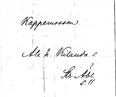 Bild på arkivkortet för arkivposten Kappemossen