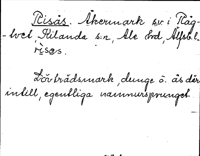 Bild på arkivkortet för arkivposten Risås