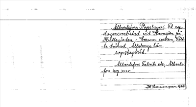 Bild på arkivkortet för arkivposten Albertsfors Repslageri