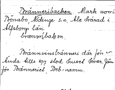 Bild på arkivkortet för arkivposten Bränneribacken