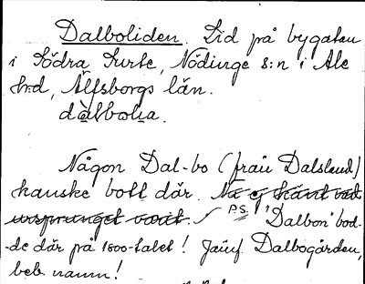 Bild på arkivkortet för arkivposten Dalboliden