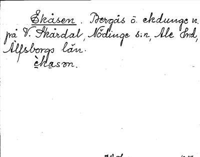 Bild på arkivkortet för arkivposten Ekåsen