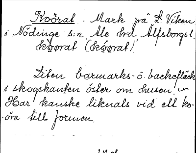 Bild på arkivkortet för arkivposten Koörat