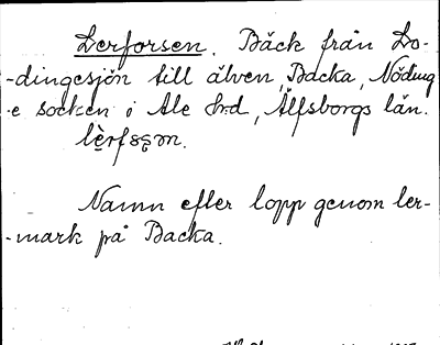 Bild på arkivkortet för arkivposten Lerforsen