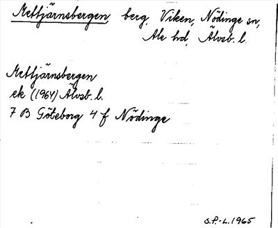 Bild på arkivkortet för arkivposten Mettjärnsbergen