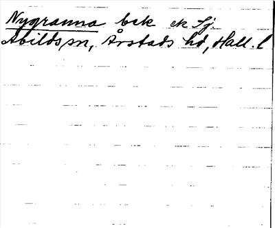 Bild på arkivkortet för arkivposten Nygranna