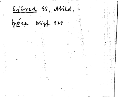 Bild på arkivkortet för arkivposten Sjöred