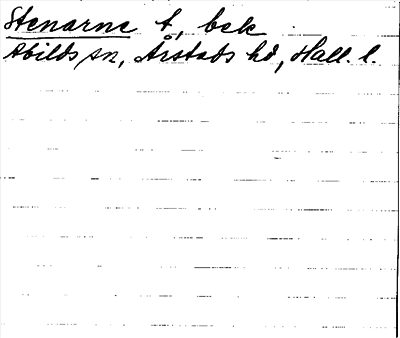 Bild på arkivkortet för arkivposten Stenarne